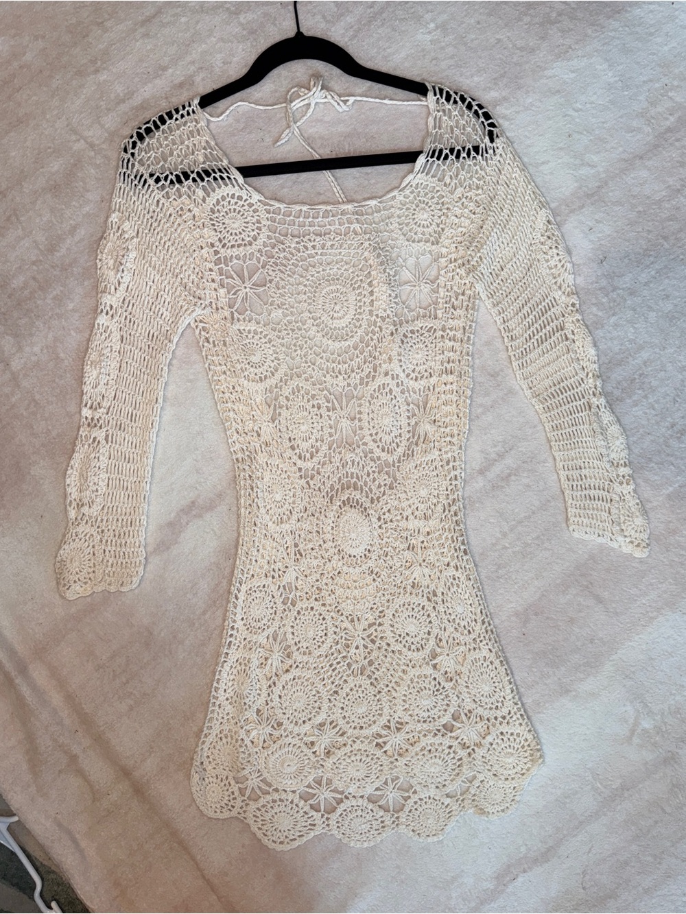 SPELL & The Gypsy Collective “Havana” Hand-Crocheted Dress / Coverup - Picture 6 of 7